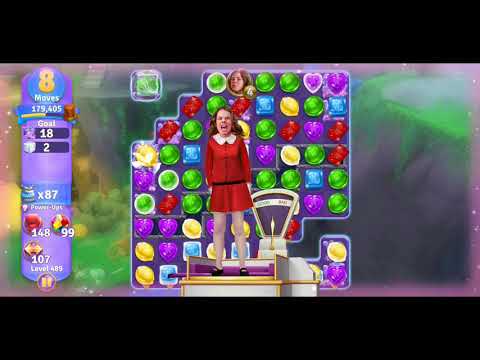 Willy Wonka's World of Candy Level 489 Complete - No Hacks (Android/IOS)