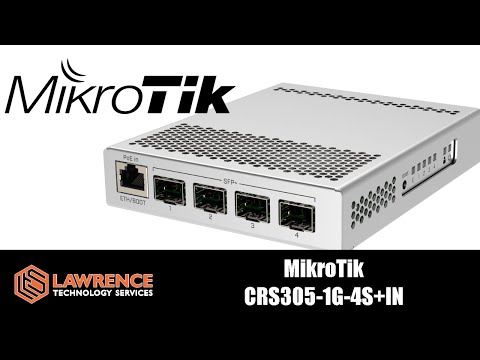 Šakotuvas Mikrotik CS326-24G-2S + RM) video