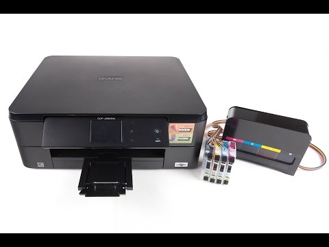 Instrukcja instalacji systemu CISS w drukarce Brother DCP-J562DW MFC-J4420DW J4620DW J5720DW