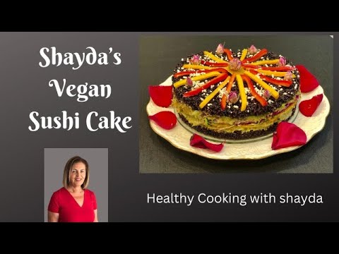 Healthy and Delicious Vegan Sushi Cake Recipe