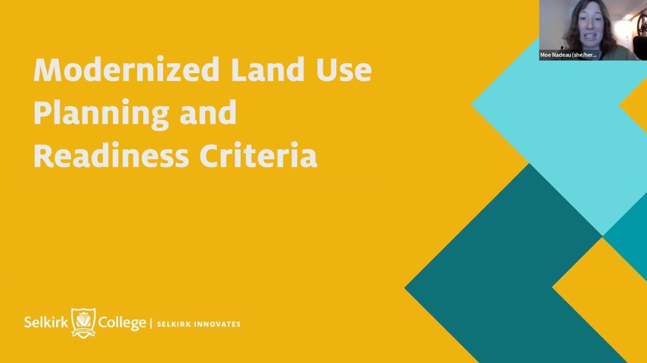 Opportunities and Best Practices for Community-based Land Use Planning in the Upper Columbia