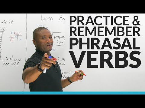 Practice English PHRASAL VERBS with this game