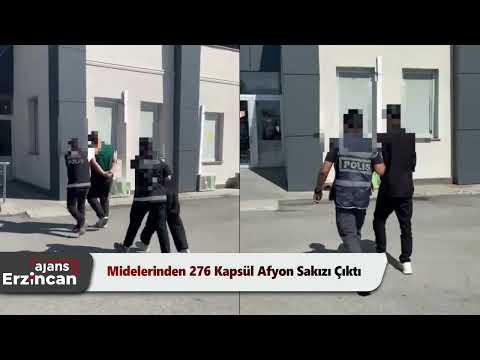 Midelerinden 276 Kapsül Afyon Sakızı Çıktı