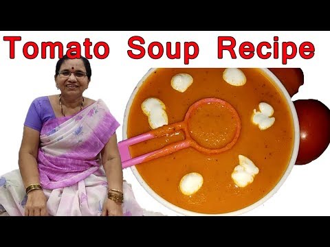 Tasty Creamy Soup | Healthy Tomato Soup | Homemade Soup Recipe Video
