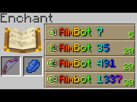 Minecraft, But There Are Custom Enchants...