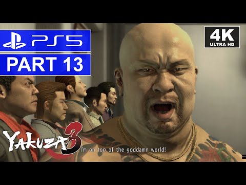 YAKUZA 3 REMASTERED [Part 13] | PS5 Story Walkthrough | [4K, HDR, 60FPS]
