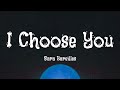 Sara Bareilles - I Choose You (Lyrics)