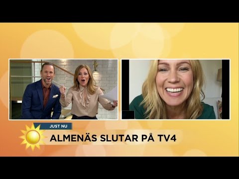 Därför lämnar Jessica Almenäs TV4 - Nyhetsmorgon (TV4)