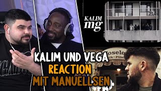 MANUELLSEN FEIERT 🔥 Vega - Winter in Frankfurt &amp; KALIM - mg | Reaction mit Manuellsen | Bzet