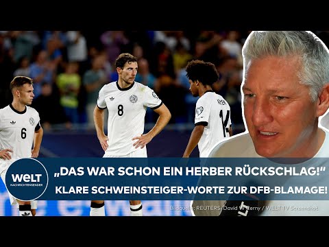 NATIONALMANNSCHAFT: "Das war schon ein herber Rückschlag" - Bastian Schweinsteiger zum DFB-Debakel