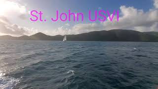Ferry Ride From Tortola To St. Thomas | BVI To USVI | Travel Vlog #ferryride