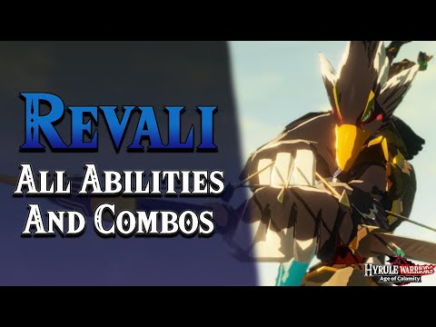 Revali Character Guide (Full Moveset w/ All Upgrades) | Hyrule Warriors Age of Calamity