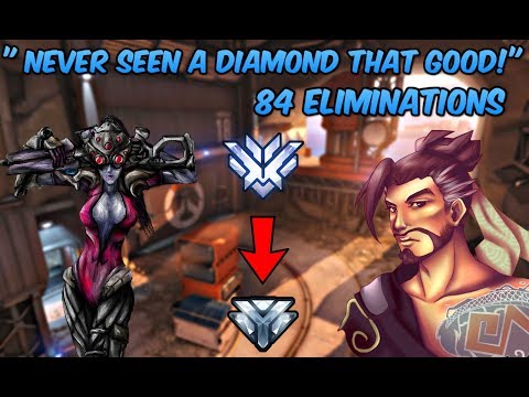 Report The Smurf... He's Hacking! (Widow/Hanzo 84 Elims Overwatch Smurf Highlights)