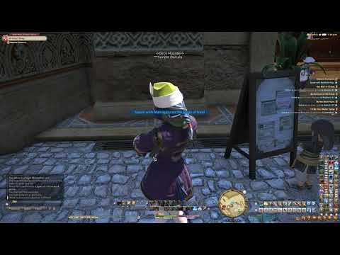Final Fantasy XIV - A Realm Reborn [Job Quest - Weaver] Materia Concerns Lv.20