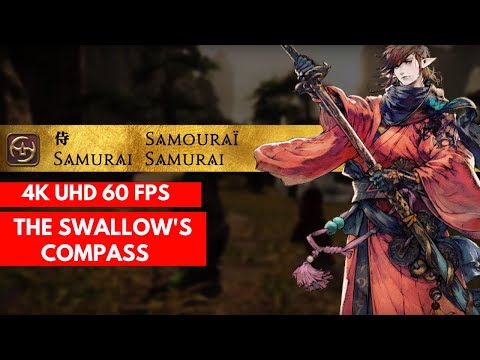 FFXIV STORMBLOOD: THE SWALLOW'S COMPASS - SAMURAI GAMEPLAY 127 [4K/60FPS]