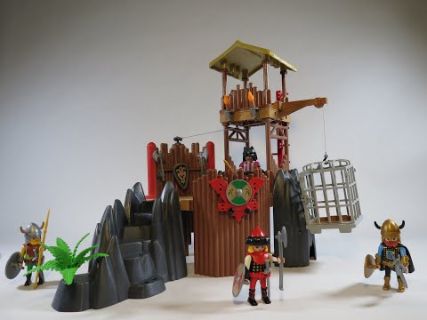 Playmobil History set # 4433 (2004) Viking Fortress review
