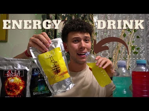 Assaggio gli Energy Drink di Alex Theory | ASMR ITA