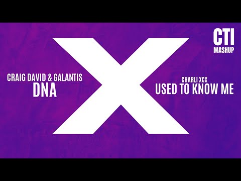 Craig David x Charli XCX - DNA x Used To Know Me (CTI Mashup)