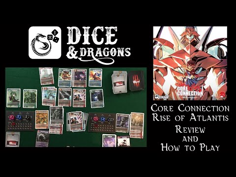 Dice and Dragons - Core Connection Rise of Atlantis Review and How To Play