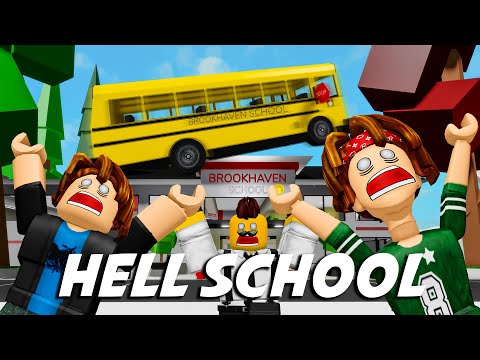 HELL SCHOOL  🏫  ALL EPISODES / ROBLOX Brookhaven 🏡RP - FUNNY MOMENTS