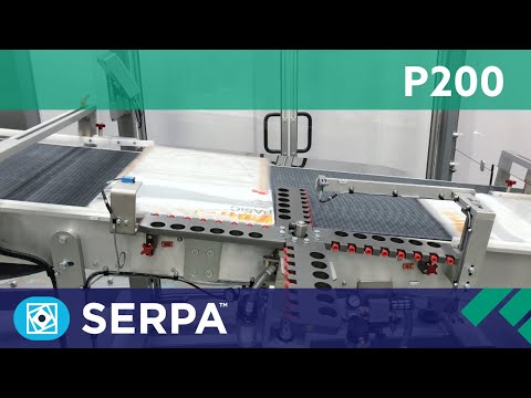 P200 Side Load Case Packer running filters – Serpa Packaging Solutions