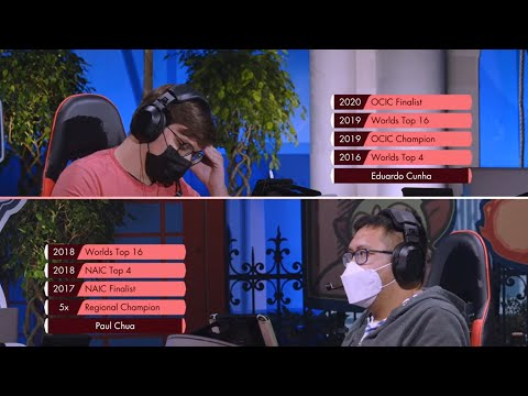 2022 Pokémon World Championship VGC Master Division Semi Final Eduardo Cunha vs Paul Chua Top4A