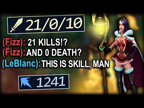 NERF S11 LeBLANC | GAME WITHOUT DEATH !!! (not clickbait)