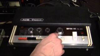 Video thumbnail for 1967 ACE TONE RHYTHM ACE FR 3 ANALOG DRUM MACHINE by Distance Research by distanceresearch