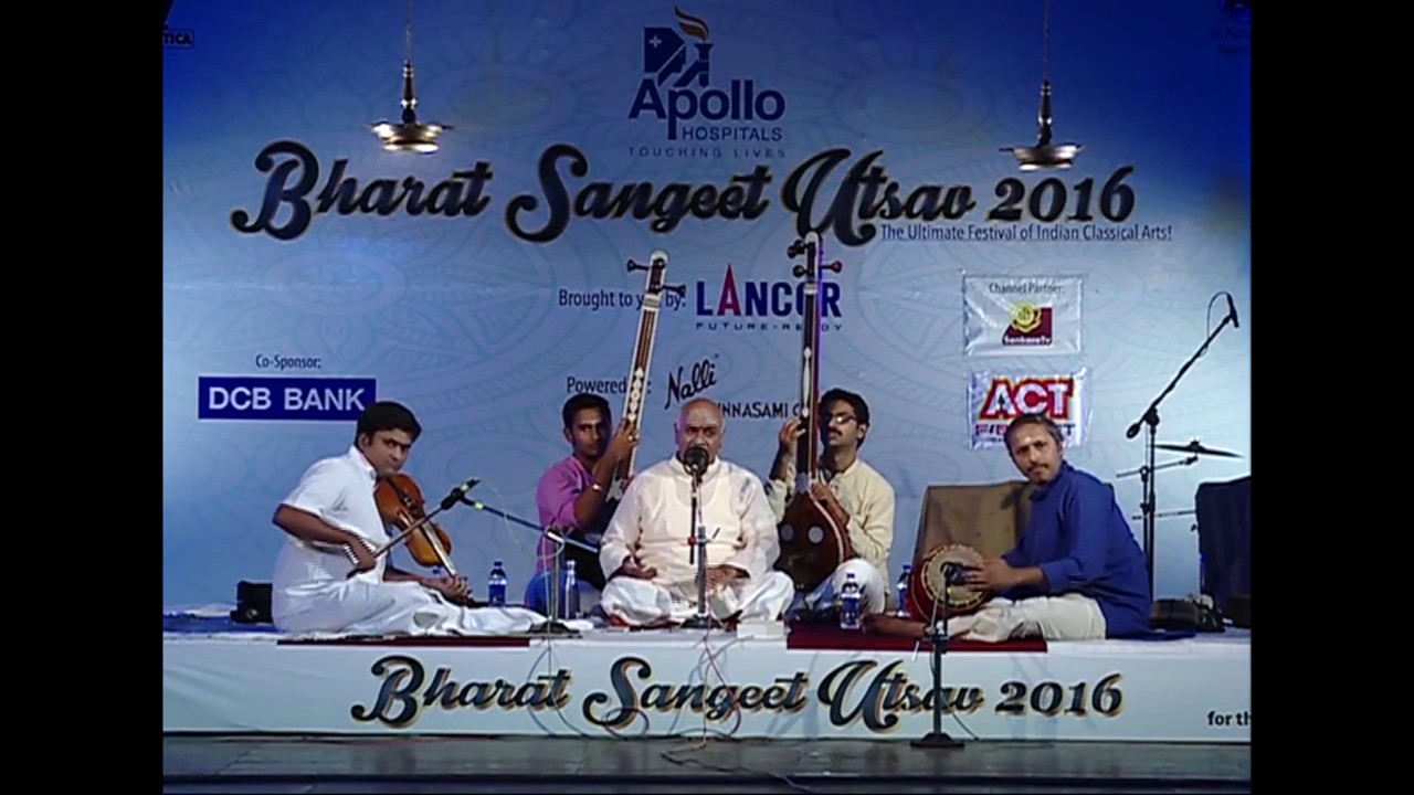 Sri. Vijay Siva l Sampradaaya Kutcheri l Bharat Sangeet Utsav 2016 l NGS