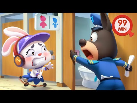 Pipi Rabbit Ate Too Much Ice Cream 😰 | Healthy Habits | Kids Cartoons | Sheriff Labrador