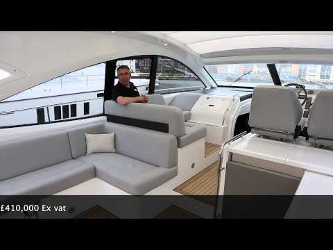 New 2013 Fairline Targa 48 open on test with MBM