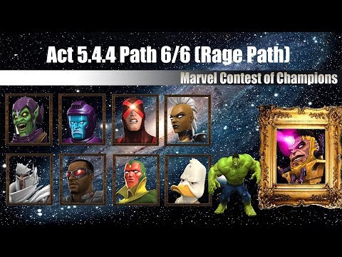 Act 5.4.4 Path 6/6 (Rage) - Marvel Contest of Champions