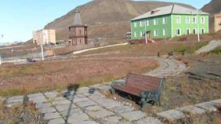 preview picture of video 'Баренцбург 78 ° северной широты - Barentsburg 78° Nord'