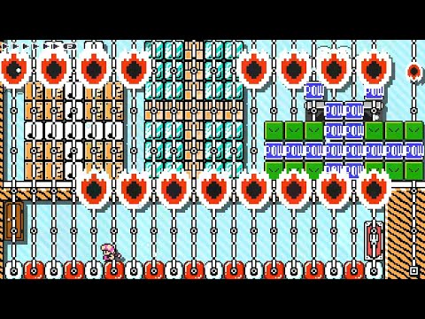 Super Mario Maker 2 🔧 Xmas Minigames Party 🔧 Buritobob