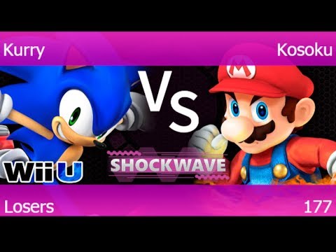 SW 177 - Kurry (Sonic) vs GGEA | Kosoku (Mario) Losers - Smash 4