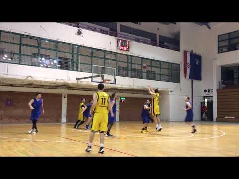 CroHoops Division I 2018/19 Rnd.17 - Mislav Janovic (Bosco) Highlights