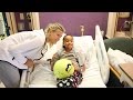 Genie Bouchard Visits Children S Hospital In Miami