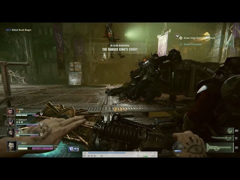 Darktide - Zealot flies to his death