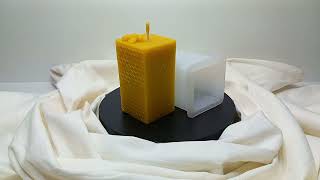 Forma na svíčky s včelím motivem 80x45mm