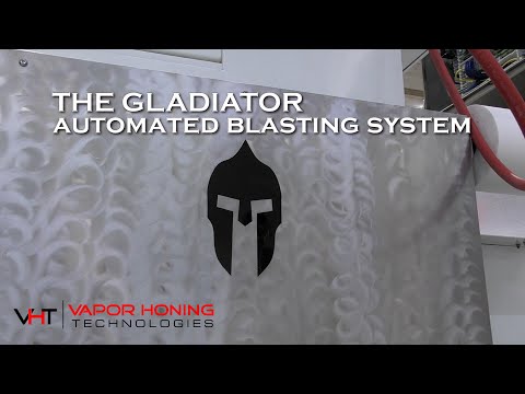 THE GLADIATOR: Hands Free and Easy Wet Blasting System - Vapor Honing Technologies