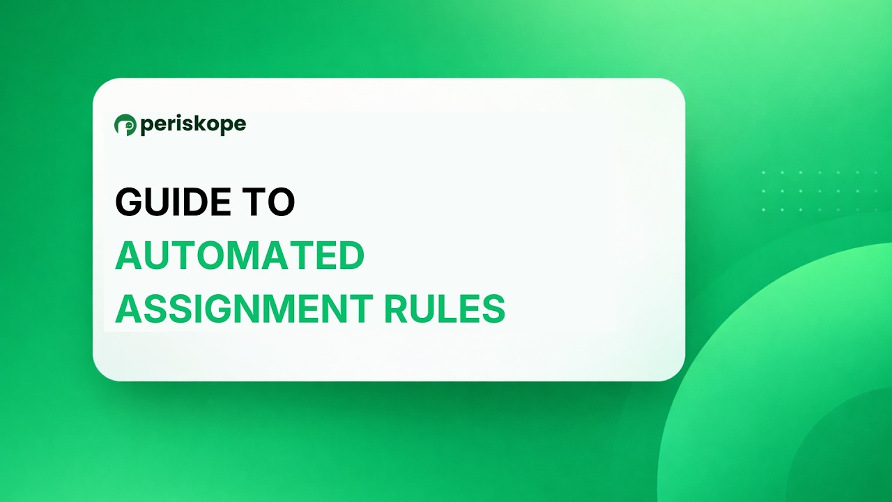 How to Create Automated Assignment Rules