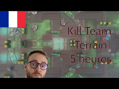 Table complète de terrains kill team en 5 heures