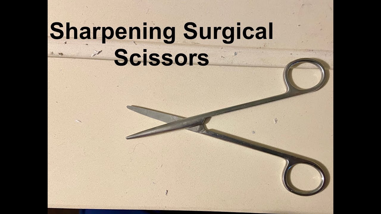 Sharpening Surgical Scissors