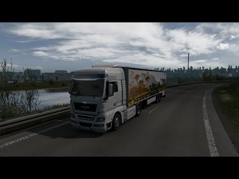 ETS2 | 1440p |  Paris To Frankfurt - Part 1 - Man TGX (No Commentary)