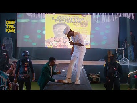 100% LAUGHTER WITH DESTALKER 😂😂. -LIVE AT ABUJA 2024