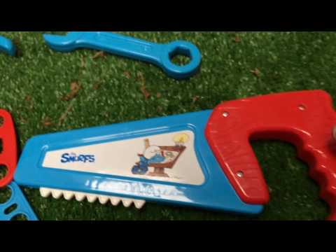 Smurf play set: Handy smurf (48 pieces)