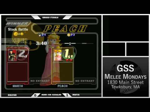 GSS #36 SSBM GF - Kalvar (Marth, Fox) vs. Mafia (Peach)