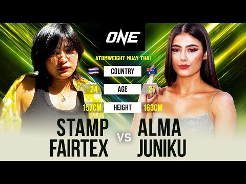 Stamp Fairtex vs. Alma Juniku | Full Fight Replay