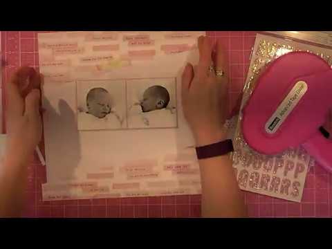 Mind the Scrap Process Video Baby Love