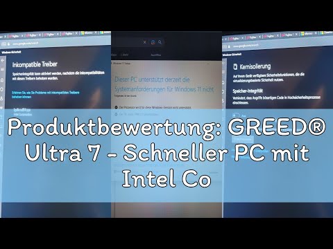 Produktbewertung: GREED® Ultra 7 - Schneller PC mit Intel Core i7 - Leiser Computer + Rechner für Bü